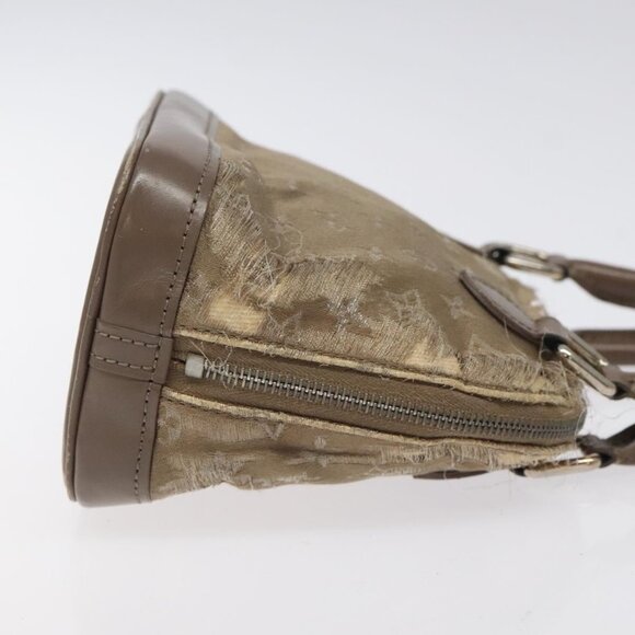 LOUIS VUITTON Monogram Satin Little Alma Hand Bag Gray M92147 LV Auth MY080 - Picture 5 of 16